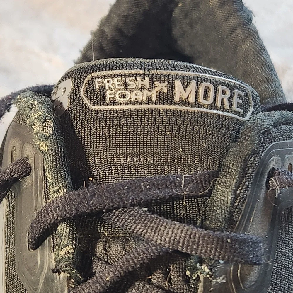 New Balance‎ Shoes Mens 12.5 Black Fresh Foam X More v5 Athleisure Running